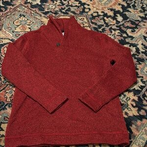 Old navy red pullover xl
